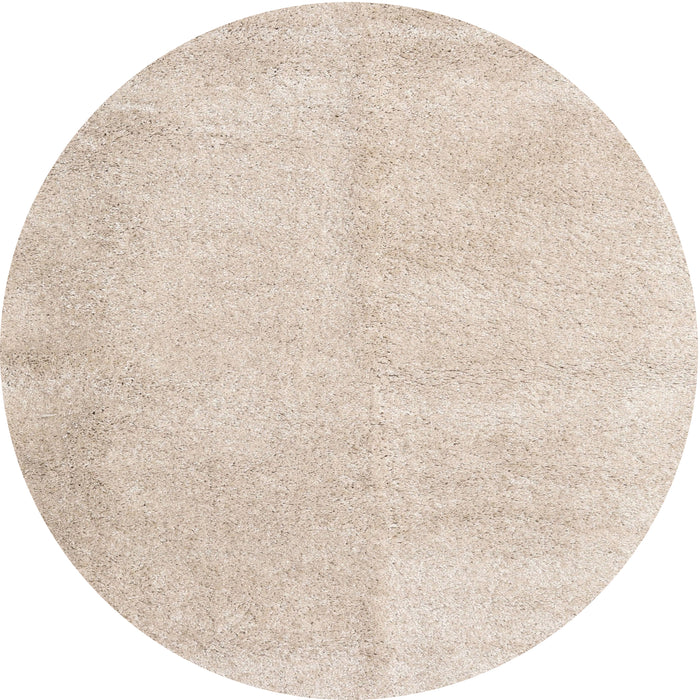 Sideview of Contemporary Tan Brown Solid Rug, con2055