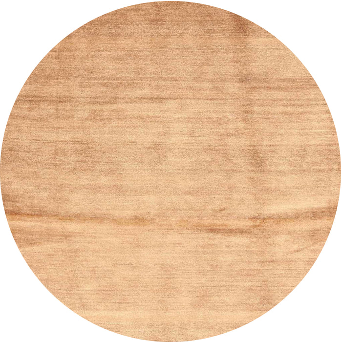 Sideview of Contemporary Orange Modern Rug, con2057