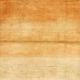 Sideview of Machine Washable Contemporary Dark Orange Rug, wshcon2058