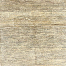 Square Contemporary Dark Almond Brown Modern Rug, con2059