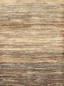 Contemporary Dark Gold Brown Modern Rug, con2062