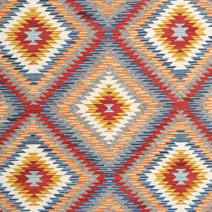 Contemporary Cherry Red Southwestern Rug, con2065