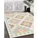 Machine Washable Contemporary Tan Brown Rug in a Family Room, wshcon2066