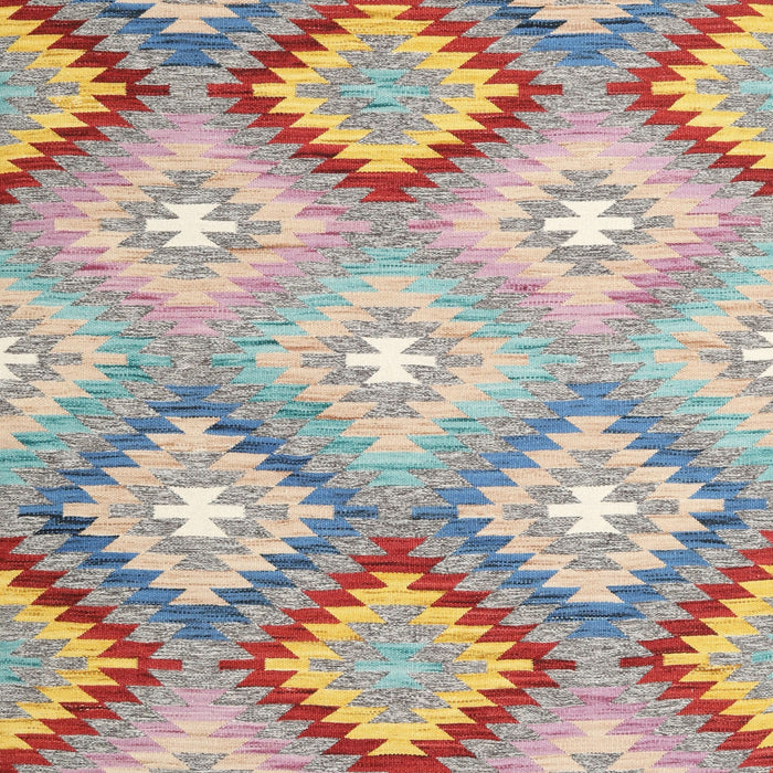 Contemporary Tan Brown Southwestern Rug, con2067