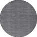 Square Machine Washable Contemporary Dark Gray Rug, wshcon2069