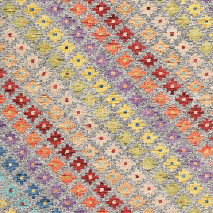 Machine Washable Contemporary Orange Salmon Pink Rug, wshcon2071