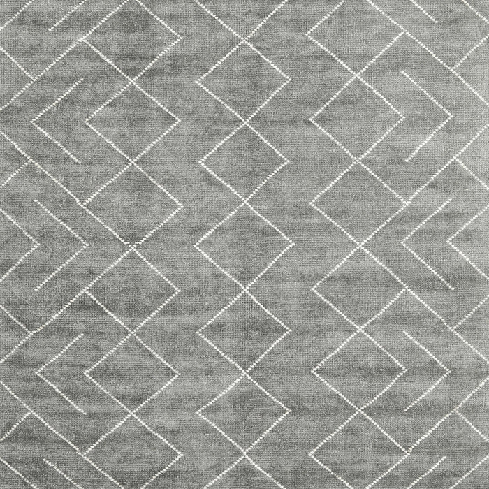 Contemporary Granite Gray Modern Rug, con2078