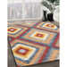 Machine Washable Contemporary Cherry Red Rug in a Family Room, wshcon2081