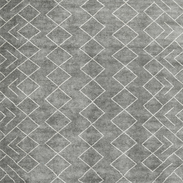 Contemporary Dark Gray Modern Rug, con2086