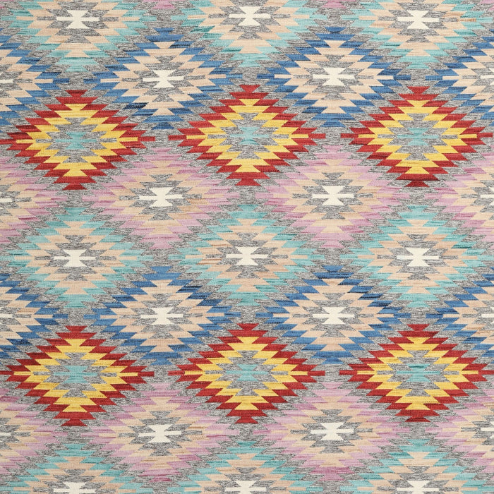 Contemporary Tan Brown Southwestern Rug, con2089