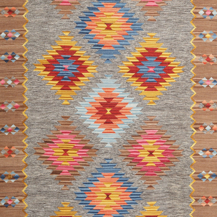 Machine Washable Contemporary Light French Beige Brown Rug, wshcon2091