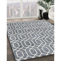 Contemporary Slate Granite Gray Modern Rug, con2092