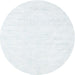 Sideview of Contemporary Water Blue Solid Rug, con2093