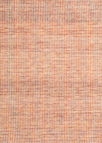 Machine Washable Contemporary Light Orange Rug, wshcon2096