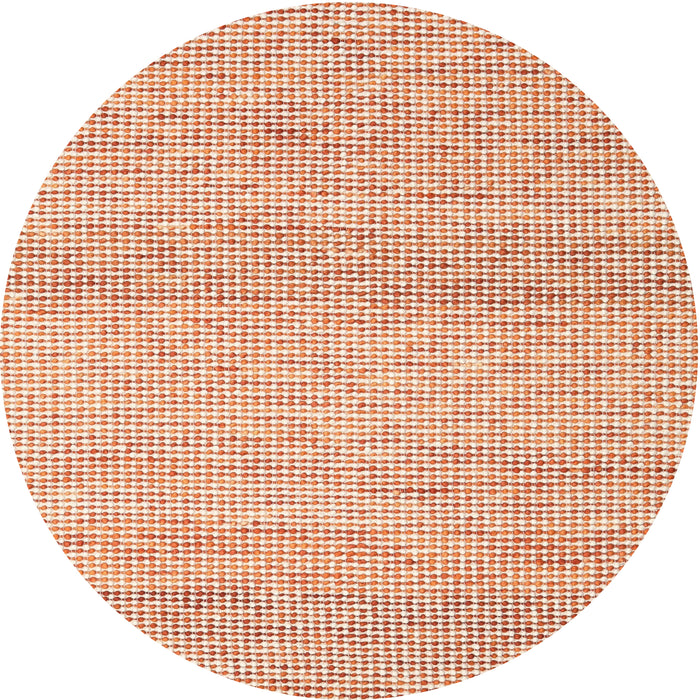 Square Machine Washable Contemporary Light Orange Rug, wshcon2096