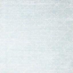 Sideview of Machine Washable Contemporary Water Blue Rug, wshcon2097