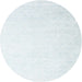 Sideview of Contemporary Water Blue Modern Rug, con2097