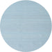 Sideview of Contemporary Jeans Blue Modern Rug, con2102