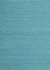 Machine Washable Contemporary Light Sea Green Rug, wshcon2103