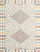 Contemporary Tan Brown Southwestern Rug, con2104