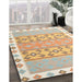 Machine Washable Contemporary Brown Rug in a Family Room, wshcon2106