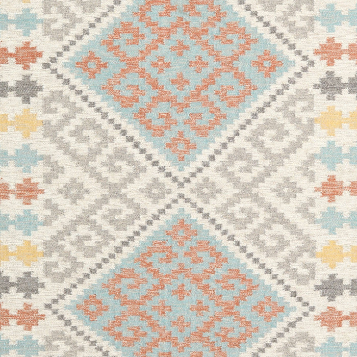 Contemporary Tan Brown Southwestern Rug, con2110