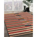 Machine Washable Contemporary Sand Brown Rug in a Family Room, wshcon2113