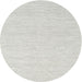 Square Machine Washable Contemporary Cloud Gray Rug, wshcon2119