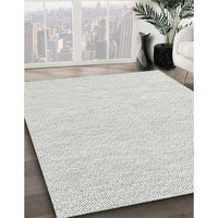 Contemporary Cloud Gray Modern Rug, con2119