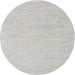 Sideview of Contemporary Gunmetal Gray Modern Rug, con2120