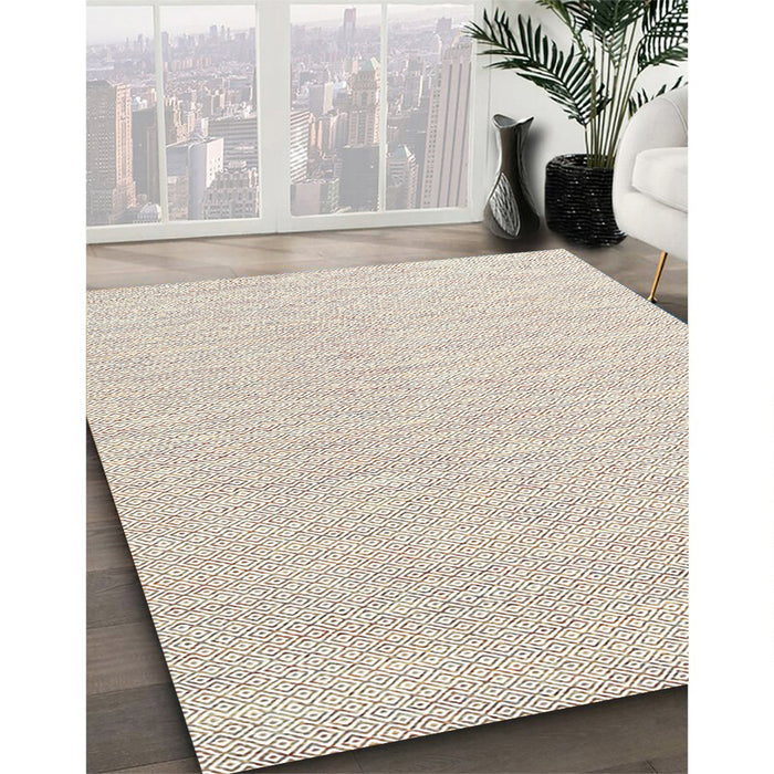 Machine Washable Contemporary Light French Beige Brown Rug in a Family Room, wshcon2121