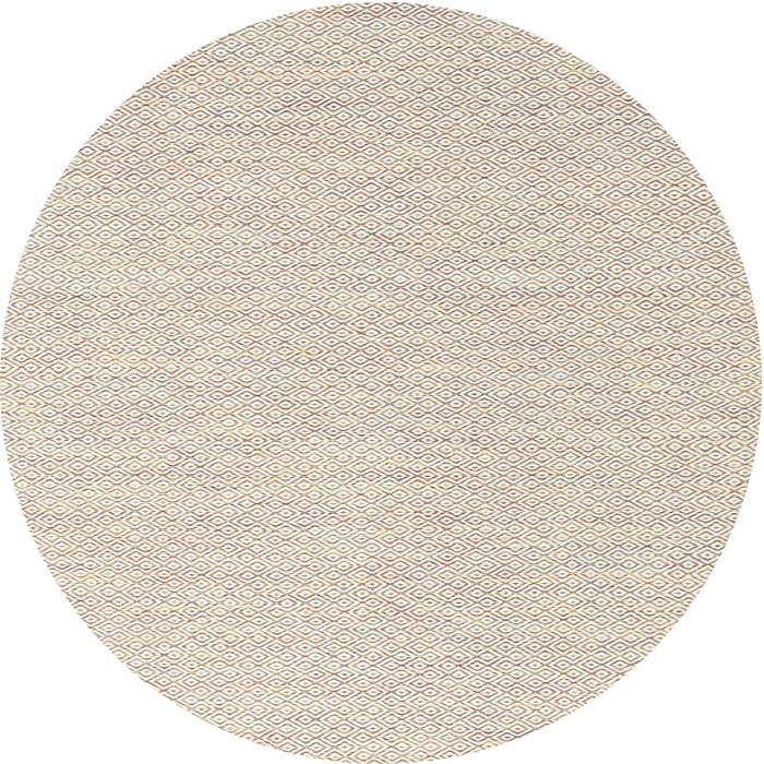 Sideview of Contemporary Light French Beige Brown Solid Rug, con2121