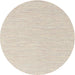 Sideview of Contemporary Light French Beige Brown Solid Rug, con2121