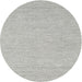 Square Machine Washable Contemporary Granite Gray Rug, wshcon2122