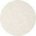 Sideview of Contemporary Blonde Beige Solid Rug, con2123