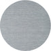 Sideview of Contemporary Platinum Silver Gray Modern Rug, con2124