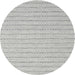 Square Machine Washable Contemporary Gunmetal Gray Rug, wshcon2126