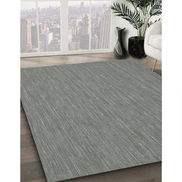 Contemporary Sage Green Modern Rug in Family Room, con212