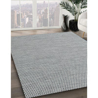 Contemporary Silver Gray Modern Rug, con2134