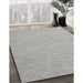 Machine Washable Contemporary Granite Gray Rug in a Family Room, wshcon2135