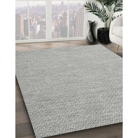 Contemporary Granite Gray Modern Rug, con2135