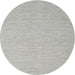 Sideview of Contemporary Granite Gray Modern Rug, con2135