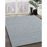 Contemporary Light Slate Gray Modern Rug, con2136