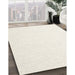 Machine Washable Contemporary Blonde Beige Rug in a Family Room, wshcon2137