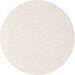 Sideview of Contemporary Blonde Beige Solid Rug, con2137