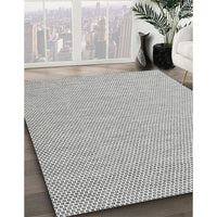 Contemporary Gray Modern Rug, con2138