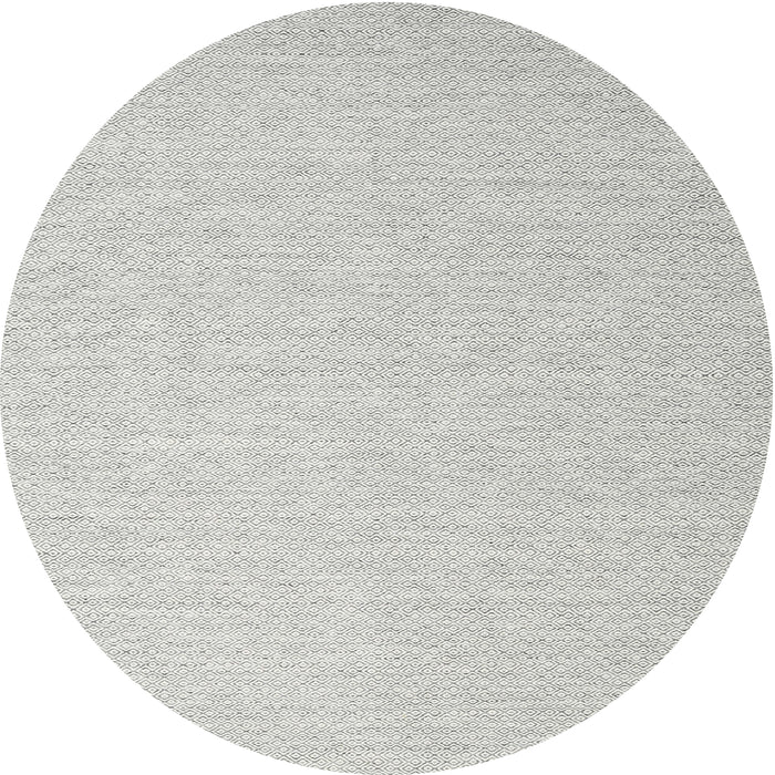 Square Machine Washable Contemporary Dark Gray Rug, wshcon2145