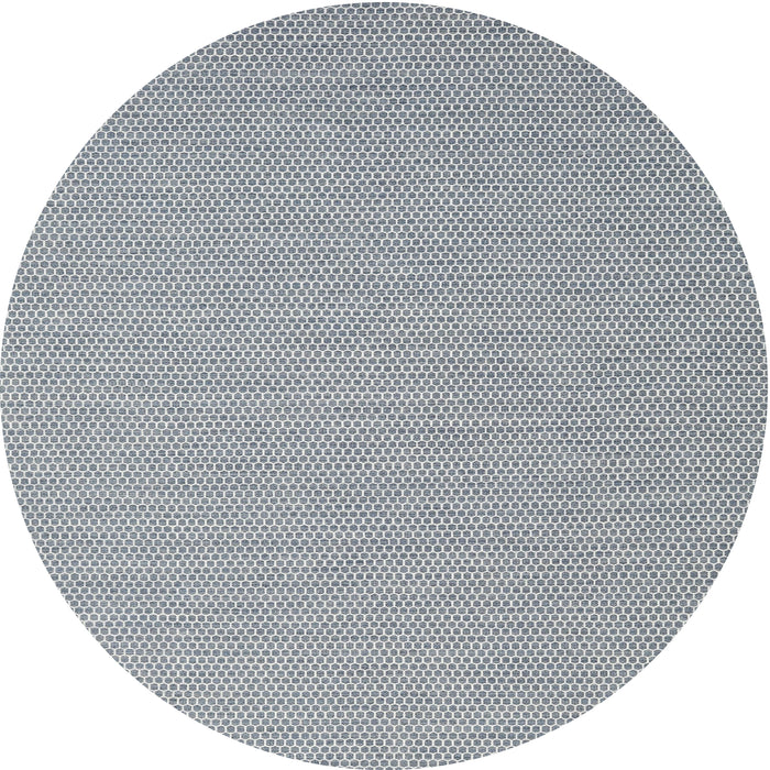 Sideview of Contemporary Slate Gray Modern Rug, con2146