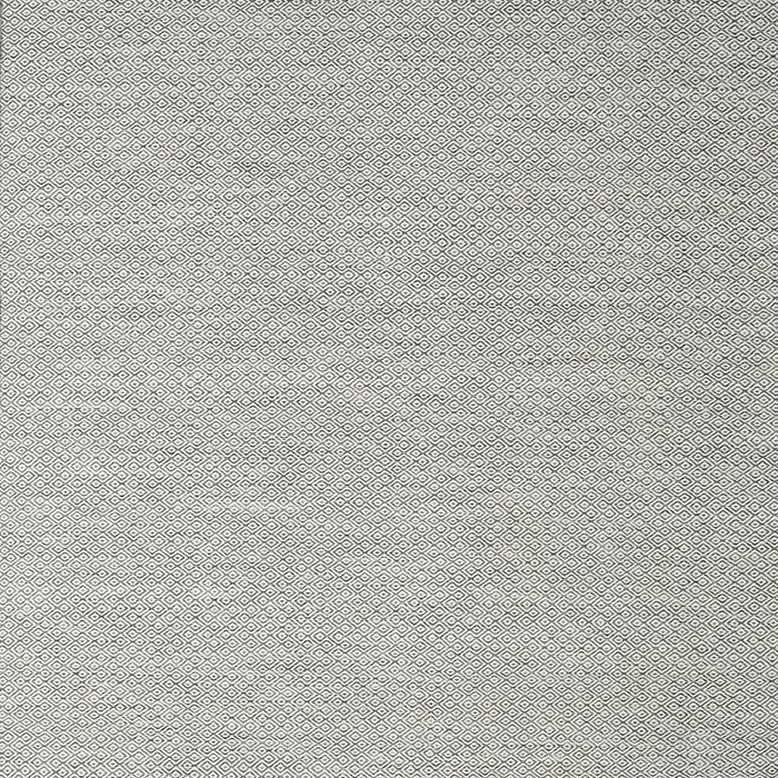 Square Contemporary Platinum Gray Modern Rug, con2147
