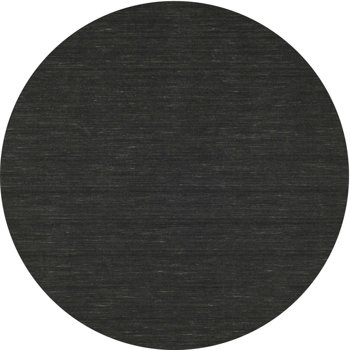 Square Machine Washable Contemporary Charcoal Black Rug, wshcon214